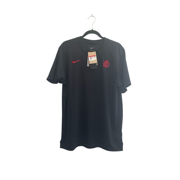 Ohio State Buckeyes Nike Dri-Fit On Field Shirt Mens Large Black NWT - Picture 1 of 16